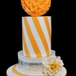 Candy wedding cake