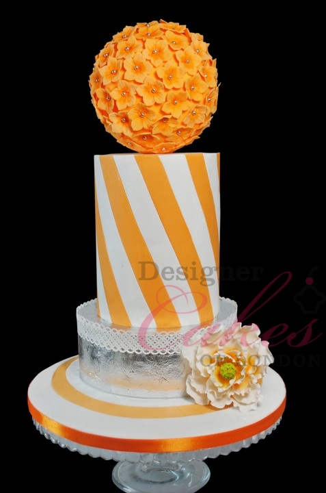 Candy wedding cake