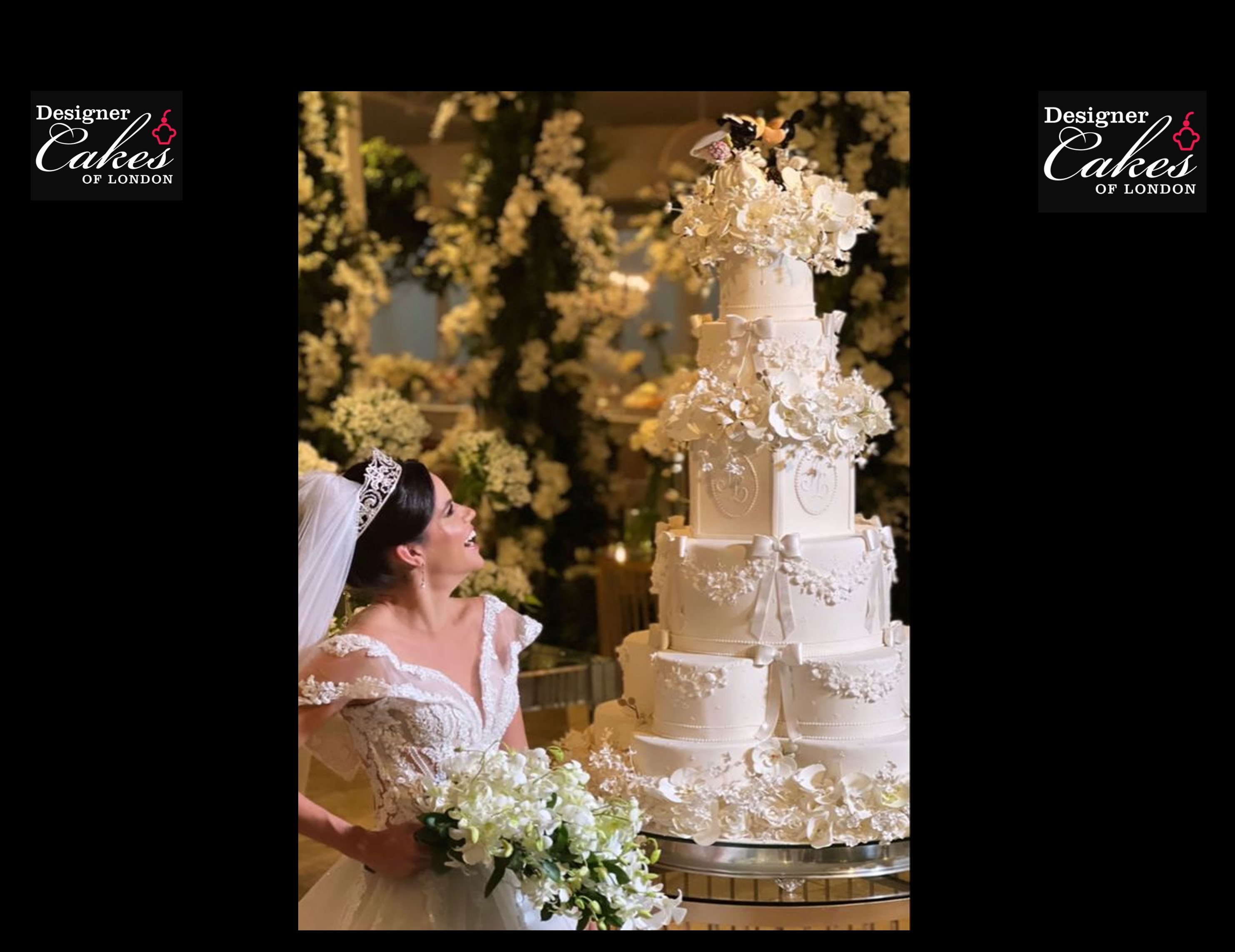 ORDER Luxury Wedding Cakes online in London